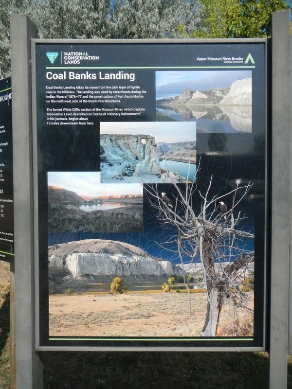 Coal Banks Landing Marker image. Click for full size.