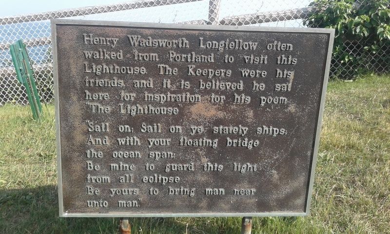 Henry Wadsworth Longfellow Marker image. Click for full size.