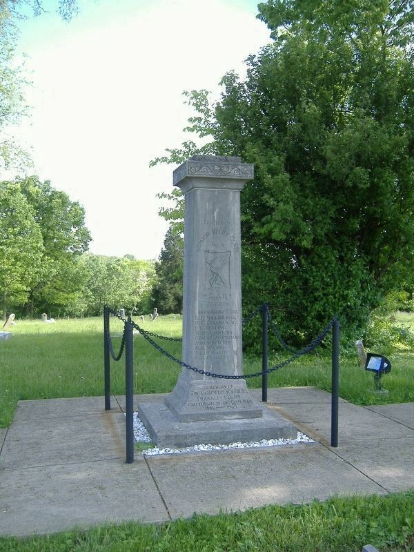 Kentucky African American Soldiers Monument. Click for full size. Kentucky African American Soldiers Monument image. Click for full size.