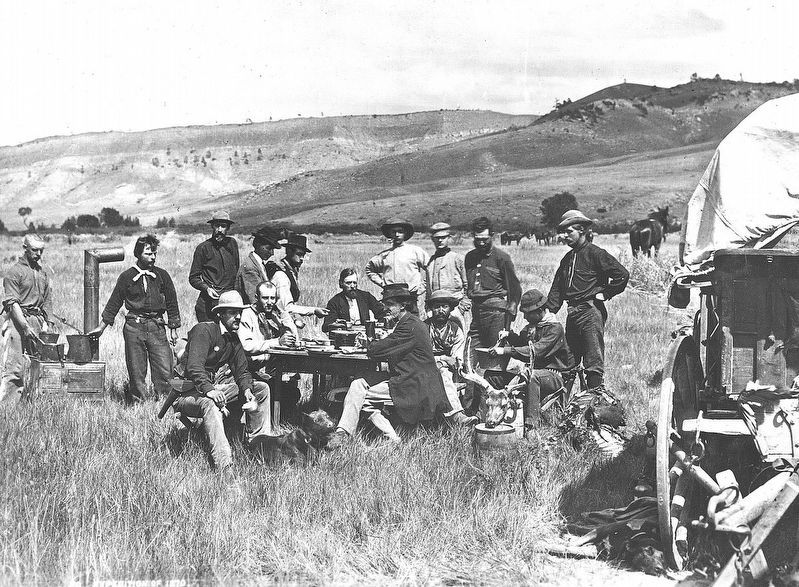 The Hayden Expedition in later years image. Click for full size.