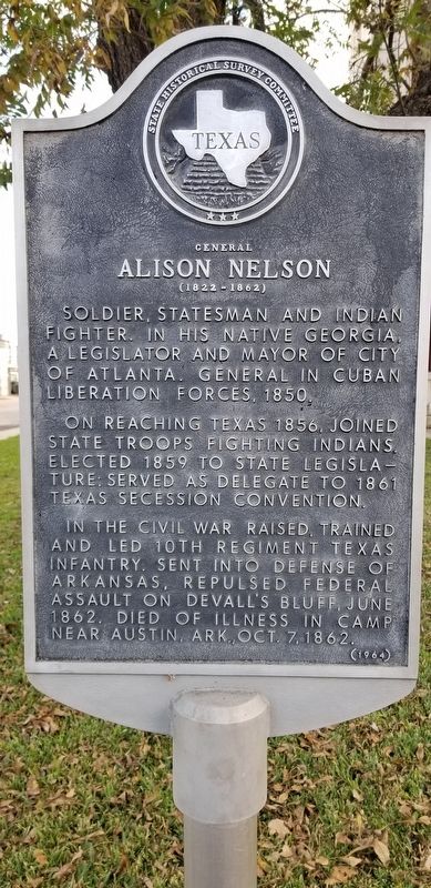 General Alison Nelson Marker image. Click for full size.