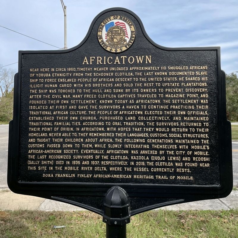 Africatown Marker image. Click for full size.