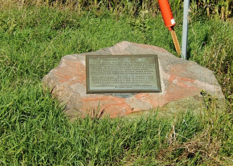 Historical Record Marker image. Click for full size.