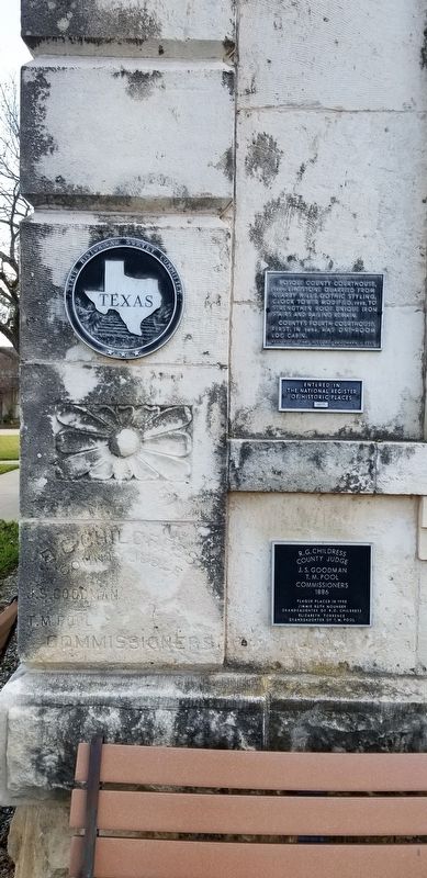 Bosque County Courthouse Marker. Click for full size. Bosque County Courthouse Marker image. Click for full size.