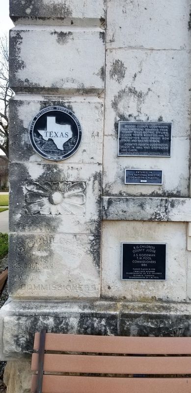 Bosque County Courthouse Marker image. Click for full size.