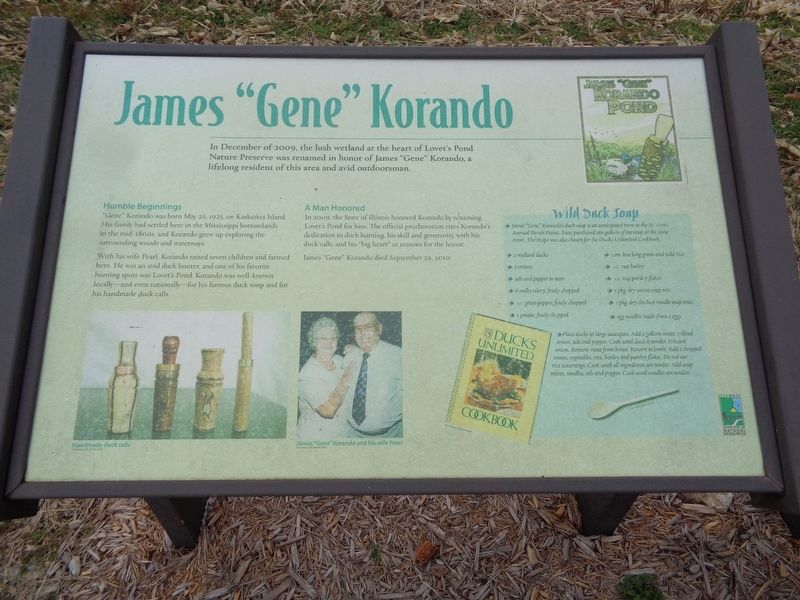 James "Gene" Korando Marker image. Click for full size.