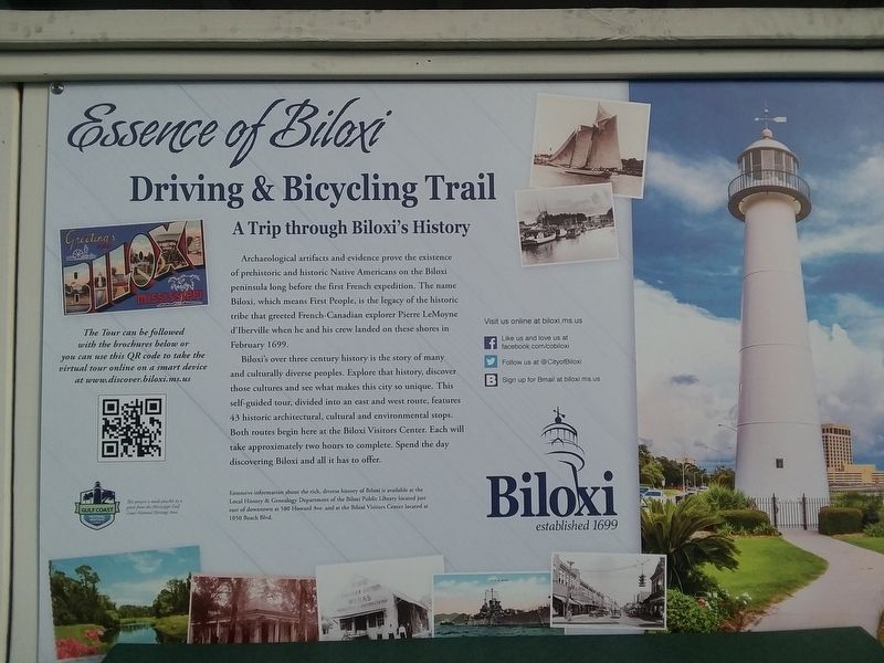 Essence of Biloxi Marker. Click for full size. Essence of Biloxi Marker image. Click for full size.