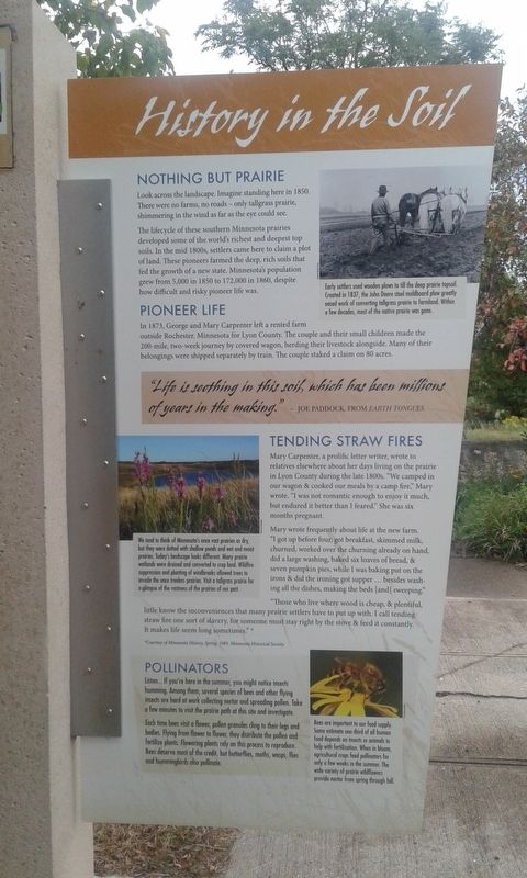 History In The Soil Marker image. Click for full size.
