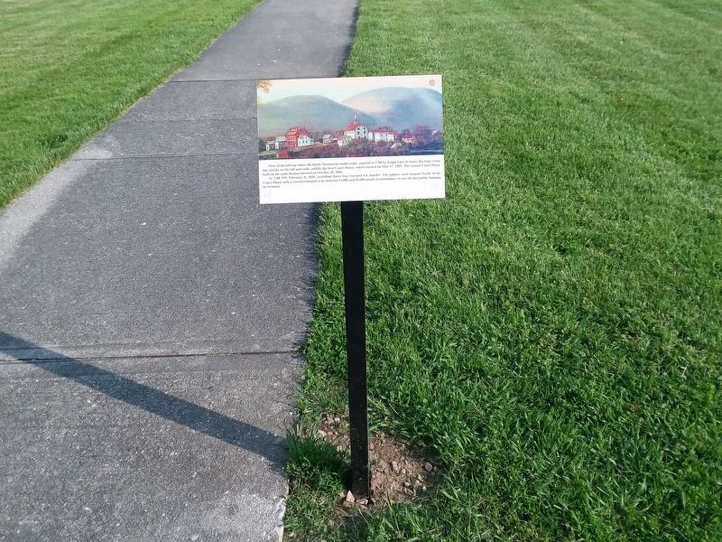 View of the Hill Top Marker image. Click for full size.