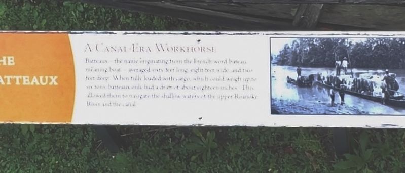 The Batteaux Marker. Click for full size. The Batteaux Marker image. Click for full size.