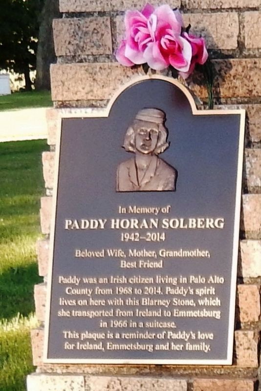 Paddy Horan Solberg Marker image. Click for full size.