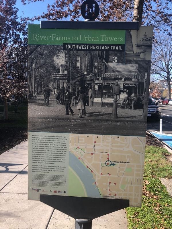 The Heyday of Four-and-a-Half Street Marker image. Click for full size.