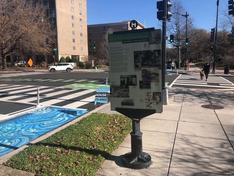 The Heyday of Four-and-a-Half Street Marker image. Click for full size.