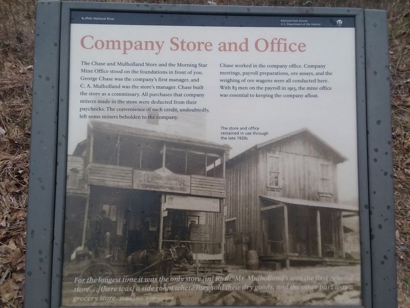 Company Store and Office Marker image. Click for full size.