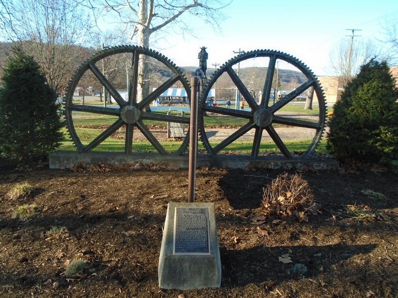 Grist Mill Drive Wheels and Marker image. Click for full size.