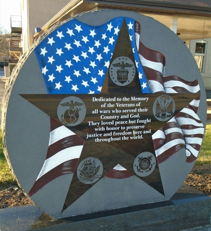 Veterans Memorial. Click for full size. Veterans Memorial image. Click for full size.