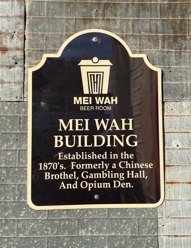 Mei Wah Building Marker image. Click for full size.