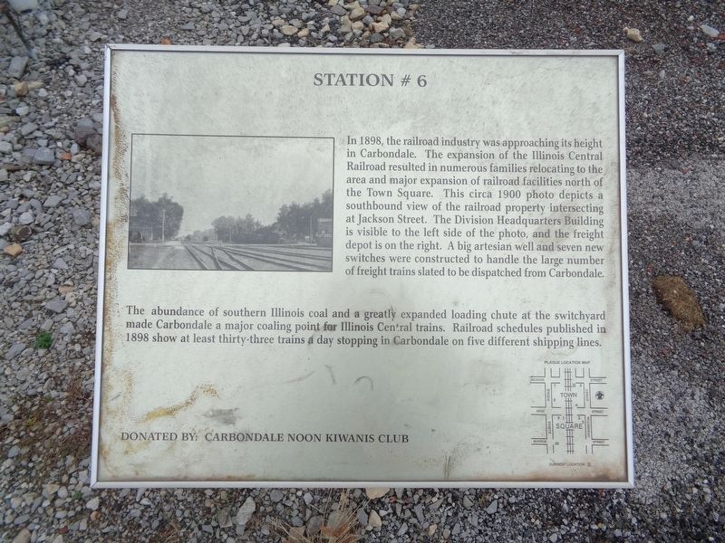 Station #6 Marker. Click for full size. Station #6 Marker image. Click for full size.