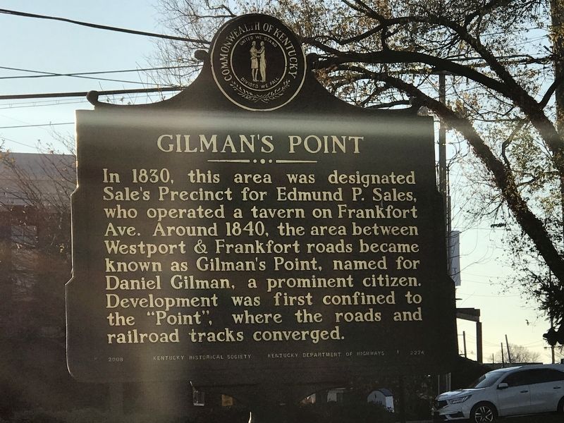 Gilman's Point Marker image. Click for full size.