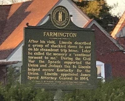 Farmington Marker (Side B). Click for full size. Farmington Marker (Side B) image. Click for full size.