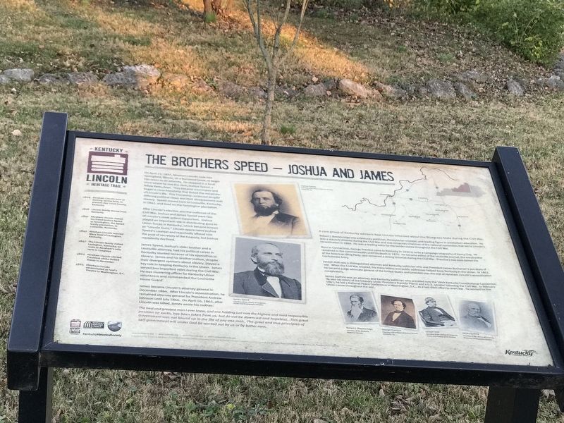 The Brothers Speed — Joshua and James Marker. Click for full size. The Brothers Speed — Joshua and James Marker image. Click for full size.