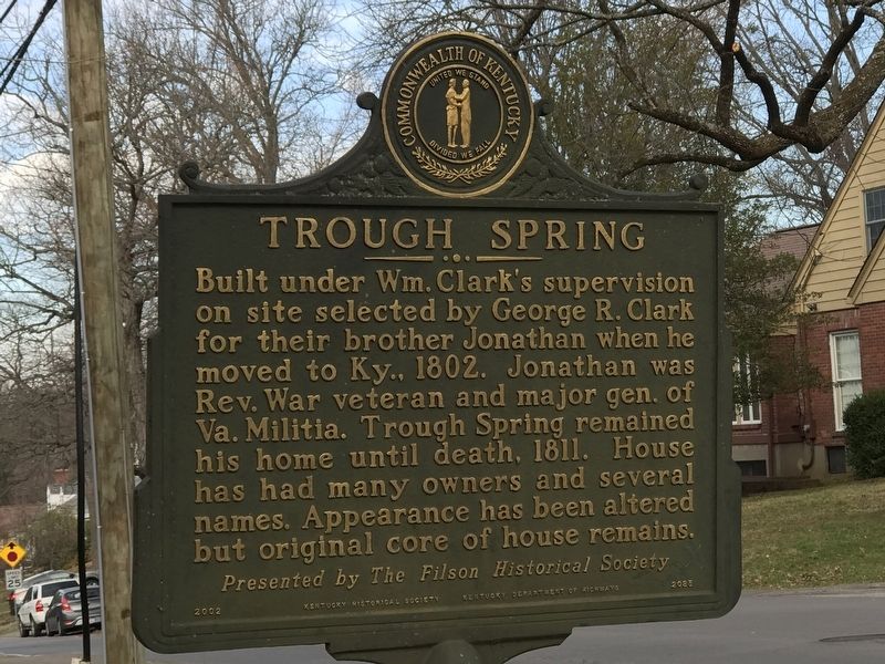 Trough Spring Marker image. Click for full size.