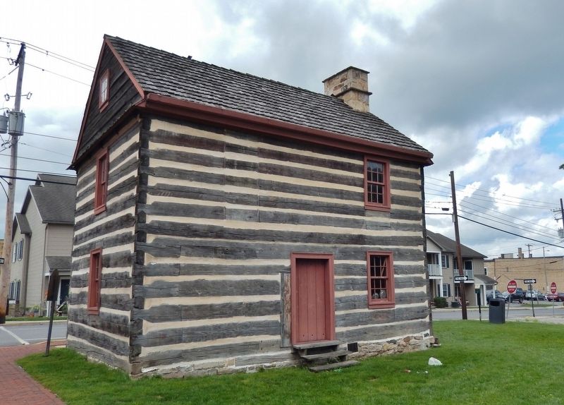 John Henry Simler House (<i>east elevation</i>) image. Click for full size.