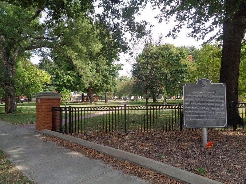 Lithuanians in Springfield Marker image. Click for full size.