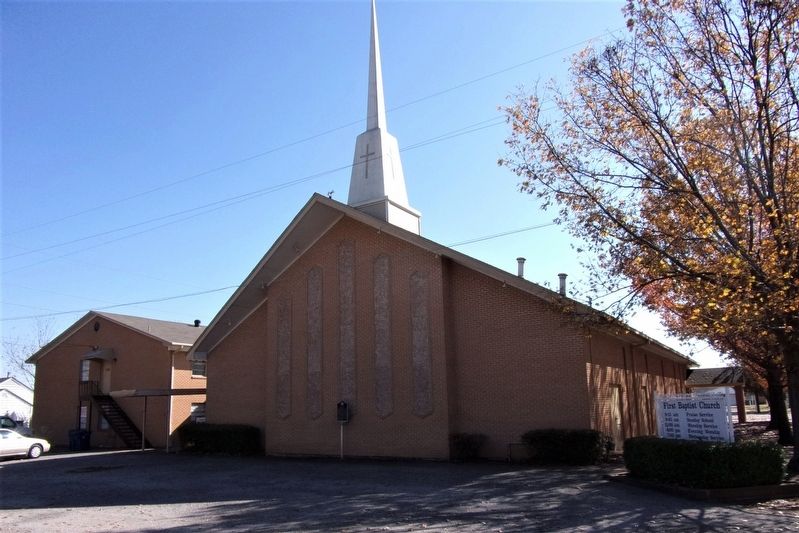 First Baptist Church of Hutchins image. Click for full size.