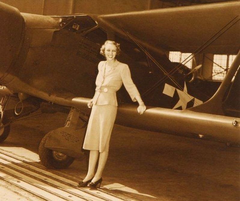 Olive Ann Mellor Beech. Click for full size. Olive Ann Mellor Beech image. Click for full size.