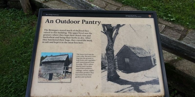 An Outdoor Pantry Marker image. Click for full size.