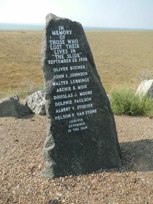 In Memory of Those Who Lost Their Lives in "The Slide" September 22, 1938. Click for full size. In Memory of Those Who Lost Their Lives in "The Slide" September 22, 1938 image. Click for full size.