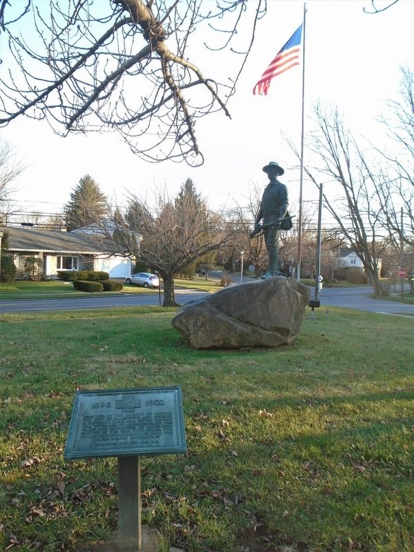 Spanish American War Memorial and Marker image. Click for full size.