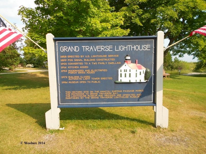 Grand Traverse Lighthouse Timeline image. Click for full size.