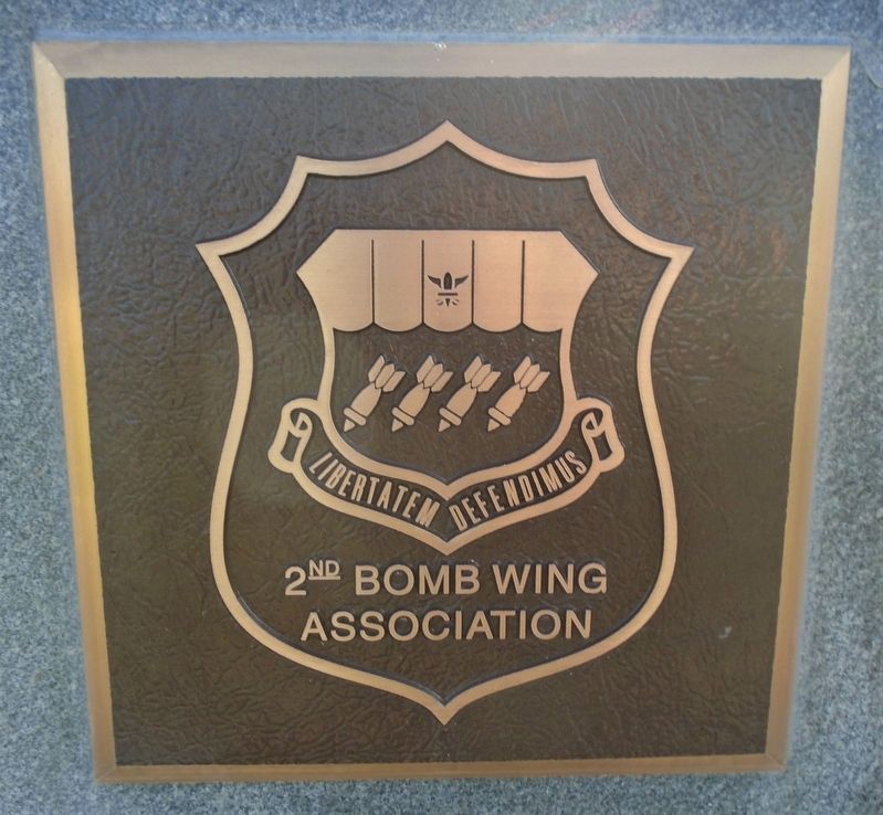 2<sup><u>nd</u></sup> Bomb Wing Association Marker. Click for full size. 2<sup><u>nd</u></sup> Bomb Wing Association Marker image. Click for full size.