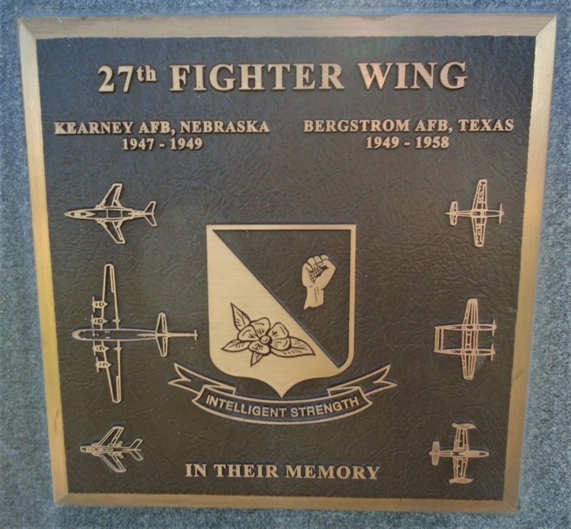 27<sup>th</sup> Fighter Wing Marker. Click for full size. 27<sup>th</sup> Fighter Wing Marker image. Click for full size.
