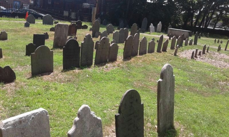 Headstones in the Burying Point image. Click for full size.