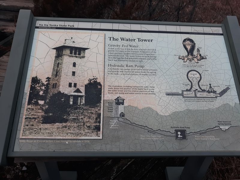 The Water Tower Marker. Click for full size. The Water Tower Marker image. Click for full size.