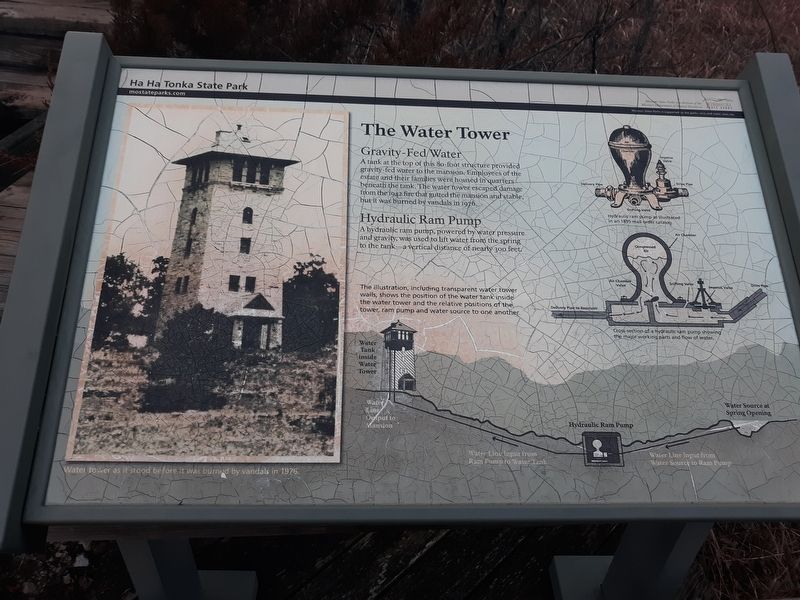 The Water Tower Marker image. Click for full size.