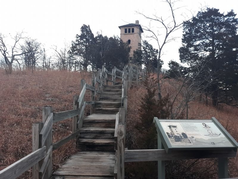 The Water Tower Marker. Click for full size. The Water Tower Marker image. Click for full size.