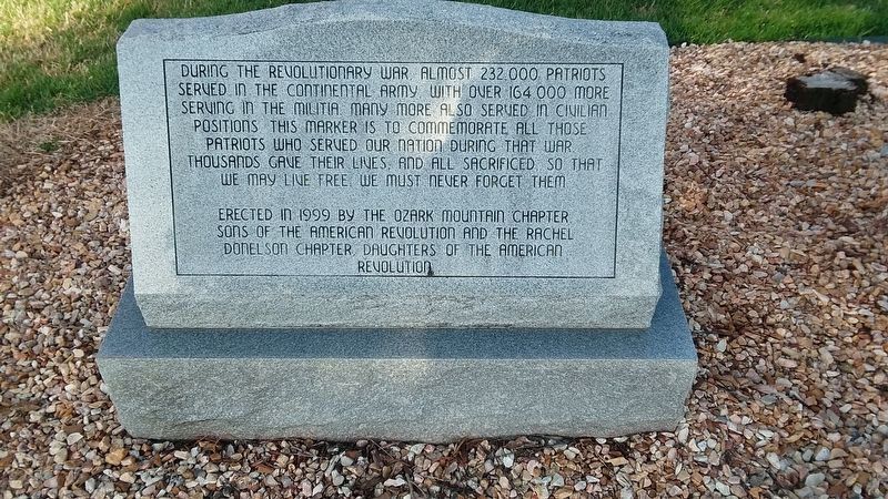 Springfield National Cemetery Revolutionary War Memorial. Click for full size. Springfield National Cemetery Revolutionary War Memorial image. Click for full size.