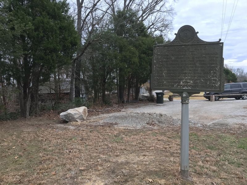 Gunshop Site Marker. Click for full size. Gunshop Site Marker image. Click for full size.