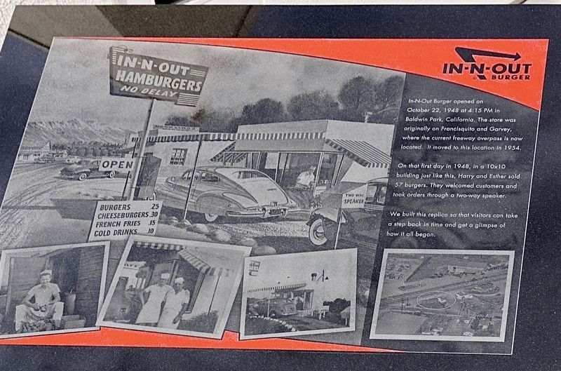 In-N-Out Burger Historical Marker