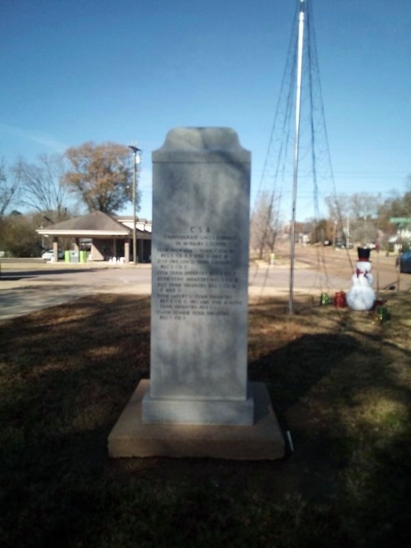 McNairy County Confederate Veterans Memorial, right image. Click for full size.