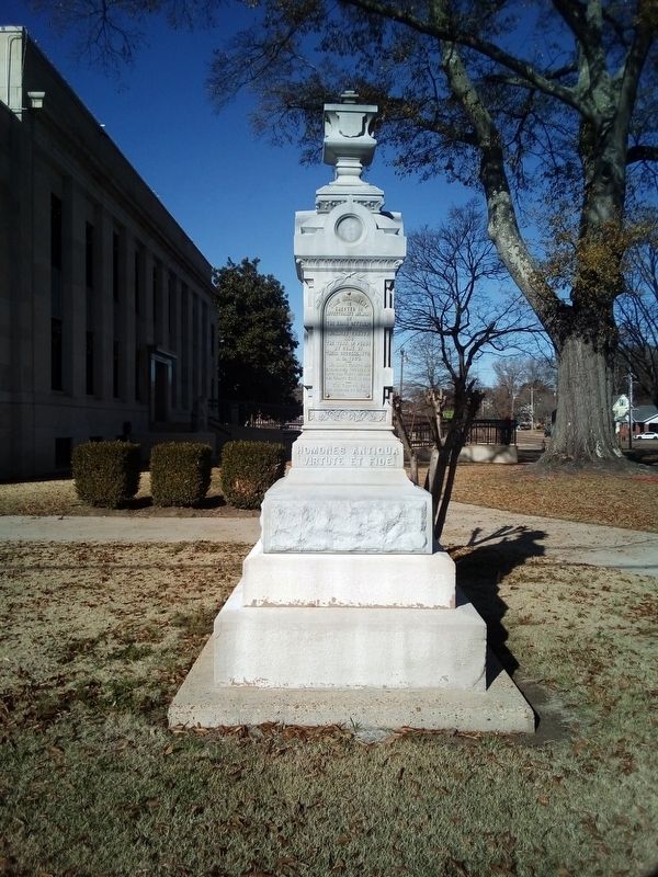 In affectionate memory of the early settlers of McNairy County and the Town of Purdy Marker image. Click for full size.