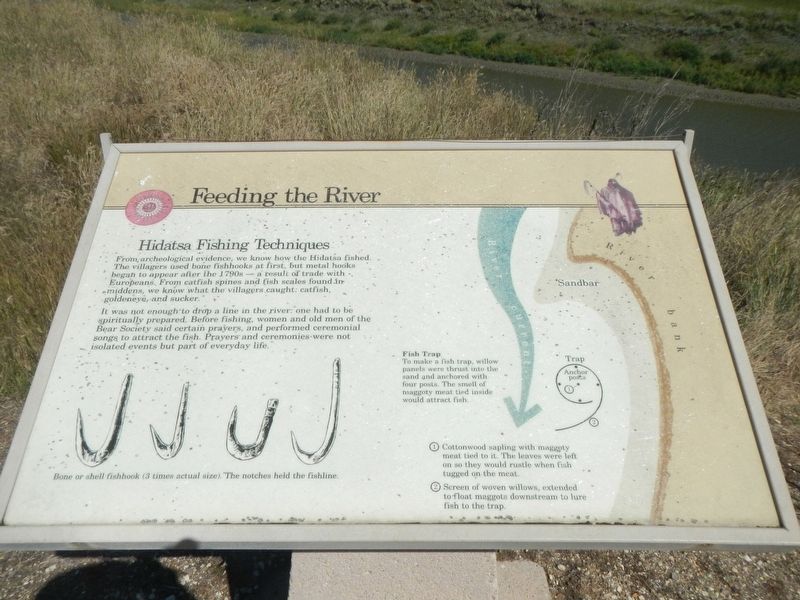 Feeding the River Marker image. Click for full size.