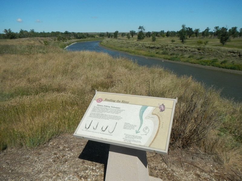 Feeding the River Marker. Click for full size. Feeding the River Marker image. Click for full size.