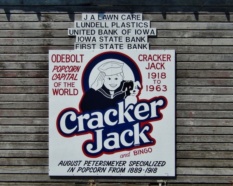 Odebolt � Popcorn Capital of the World Marker image. Click for full size.