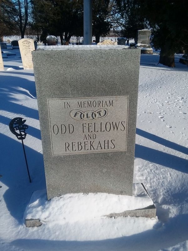 Odd Fellows and Rebekahs Memorial image. Click for full size.