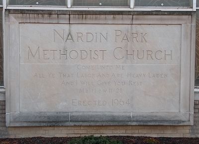 Nardin Park United Methodist Church. Click for full size. Nardin Park United Methodist Church image. Click for full size.